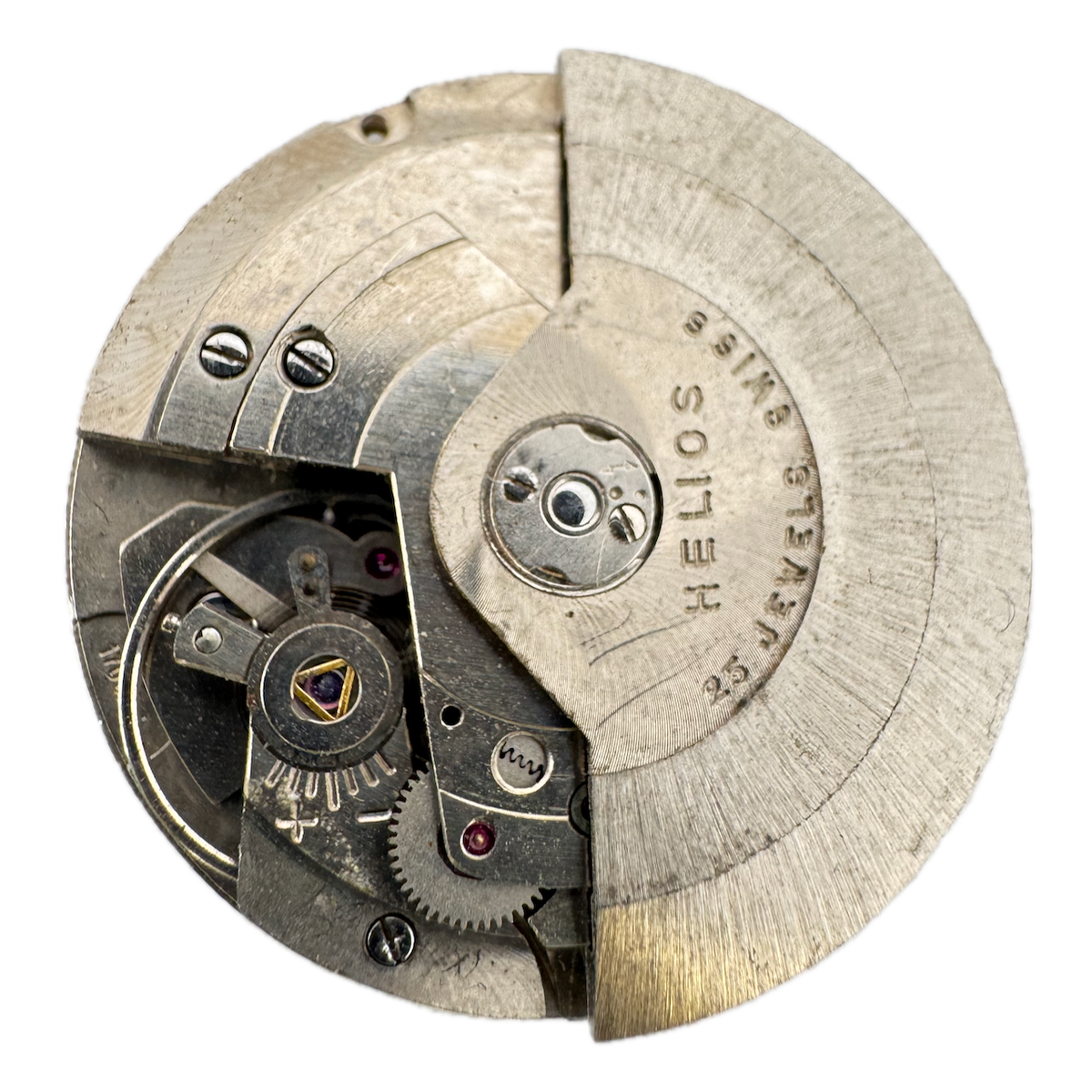 Vintage 26mm Helios Automatic Men's Wristwatch Movement AS 1700/01 Swiss fRepair