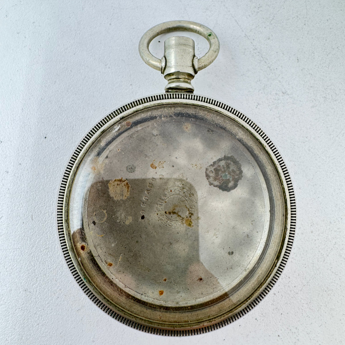 Antique 18 Size Fahys Open Face Pocket Watch Case Oresilver Coin Edge USA