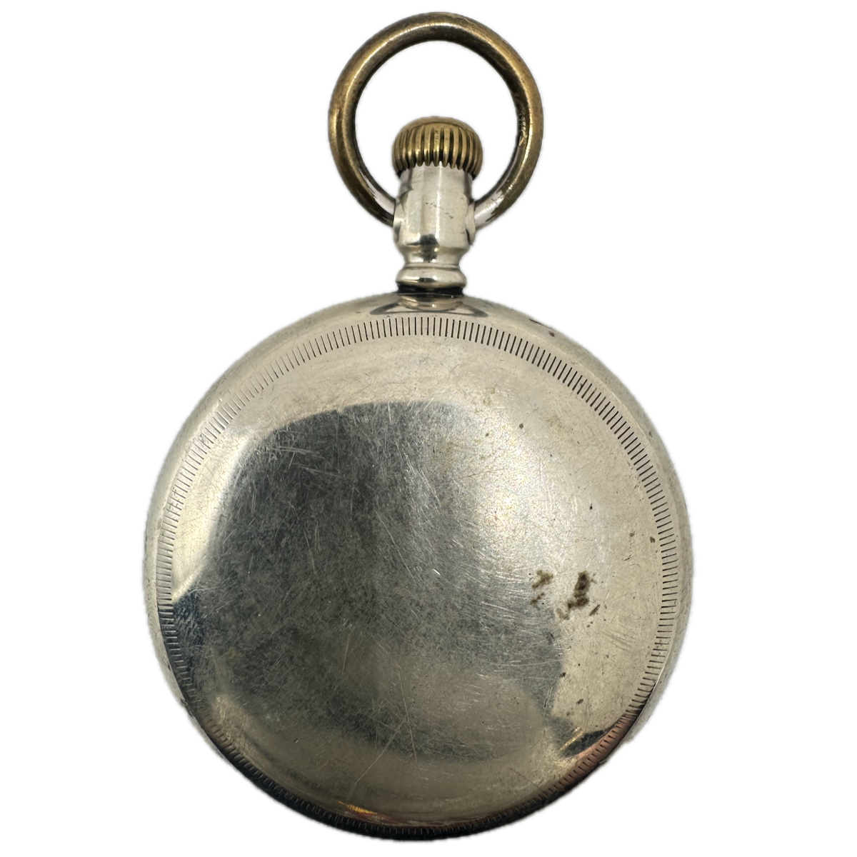 Antique 18s Fahys Coin Edge Open Face Pocket Watch Case Ore SilverUSA