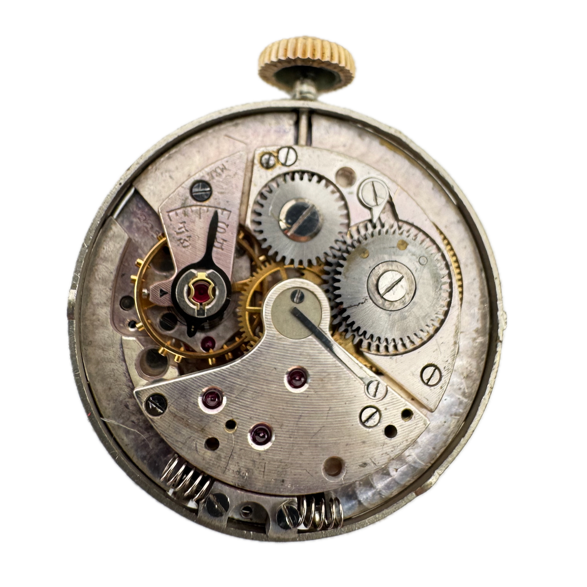 Vintage Movado Calendomatic Triple Date Automatic Men's Wristwatch Movement 223