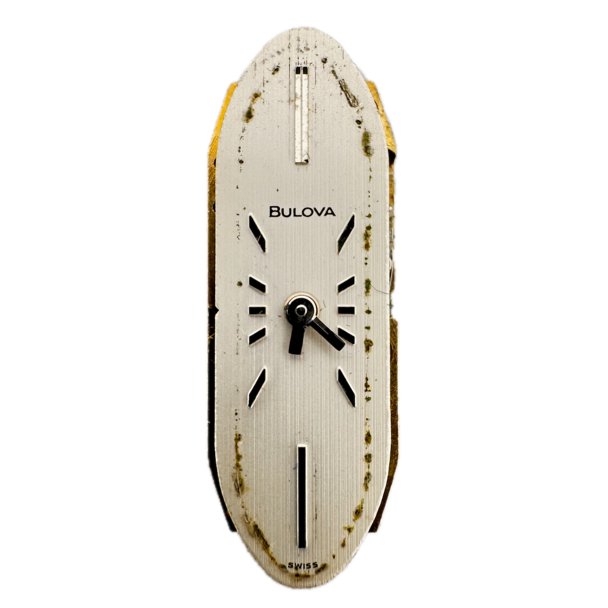 Vintage Bulova 1974 17 Jewel Mechanical Ladies Wristwatch Movement 3AK Swiss