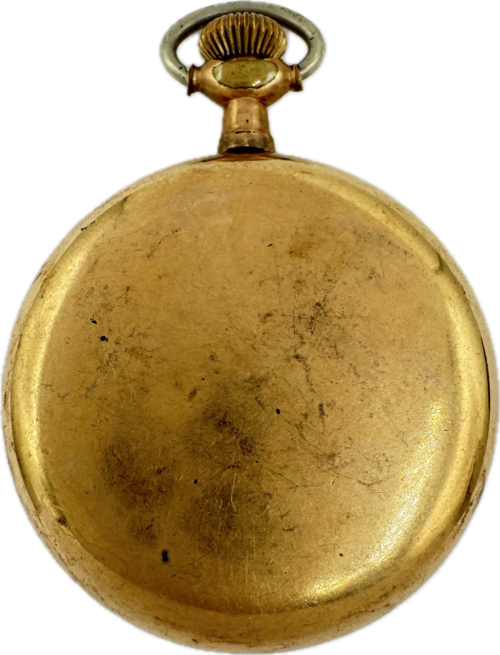 Antique 16 Size Star Coin Edge Center Pocket Watch Case 10k Gold Filled USA