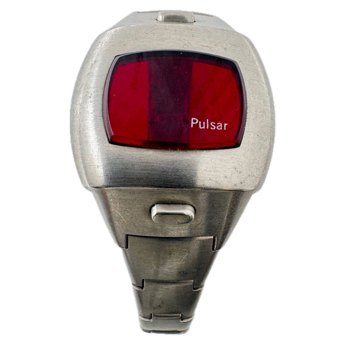 Vintage Pulsar For Ladies Cushion Ladies Wristwatch Case Stainless Steel USA