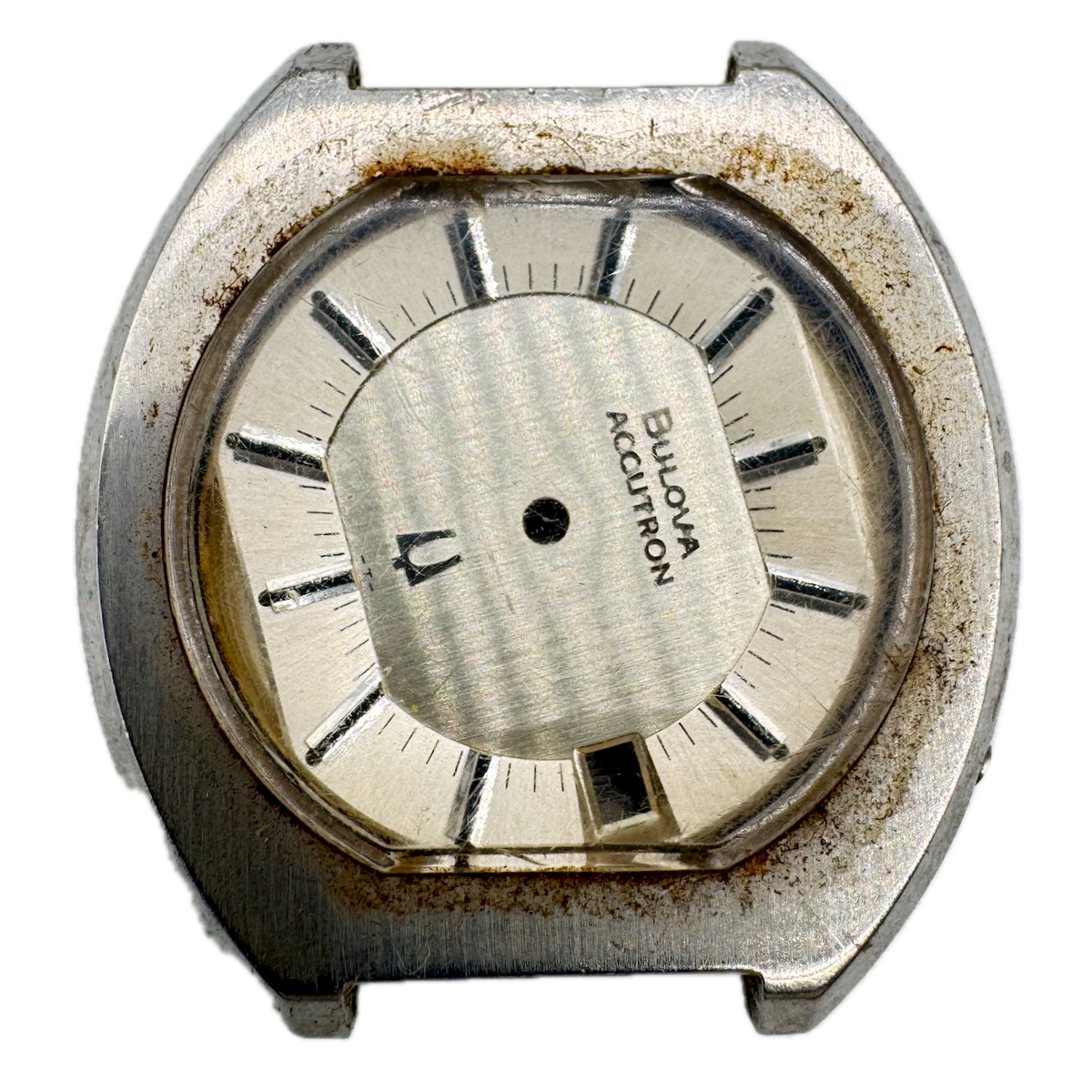 Vintage Bulova Accutron T-3307 Men's Wristwatch Case for 218 38mm Steel