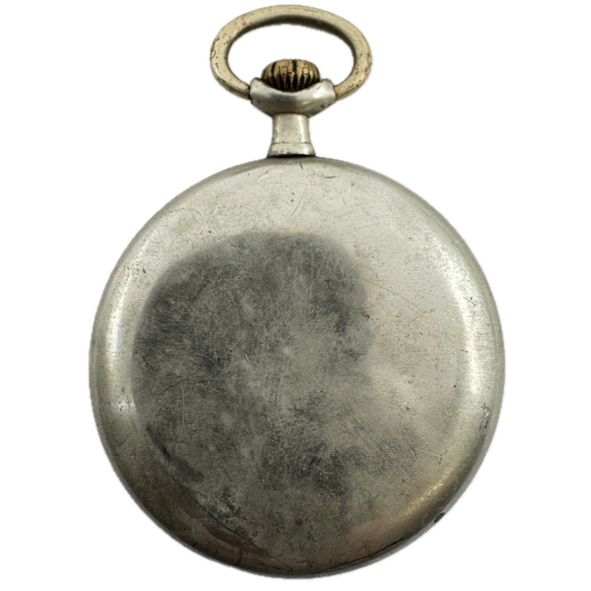 Antique 16 Size Philadelphia Crown Open Face Pocket Watch Case Silverode Smooth