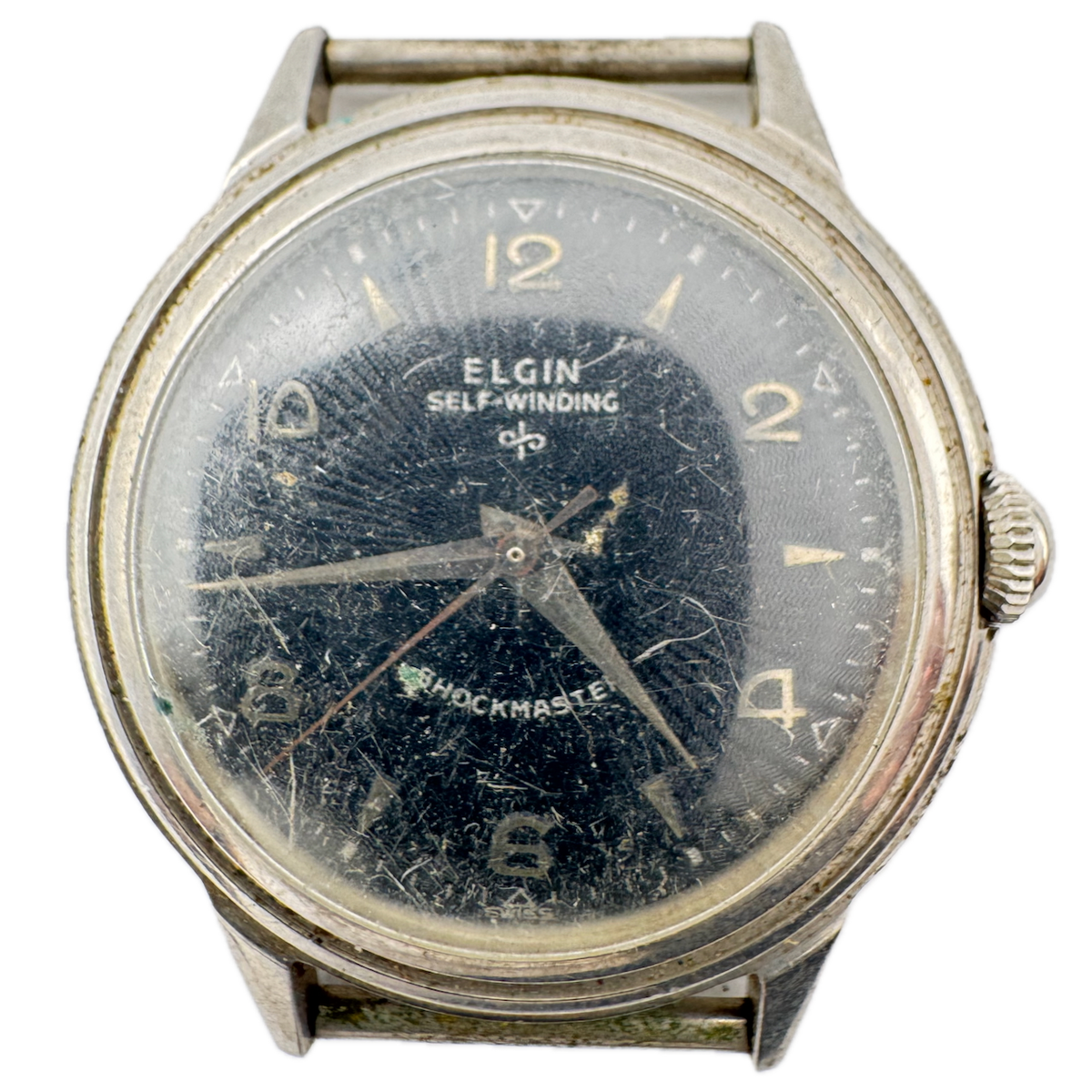 Vintage Elgin 6821 Niagara Men's Automatic Wristwatch 643 Swiss Steel