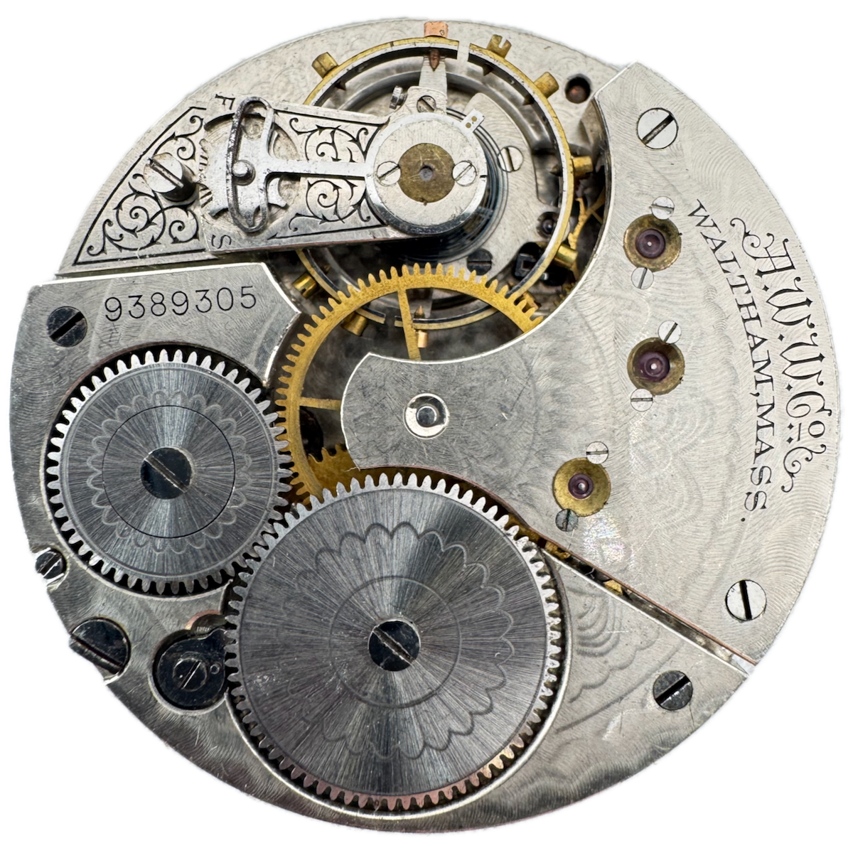 Antique 16s 1899 Waltham 15 Jewel Mechanical Pocket Watch Movement 28 USA