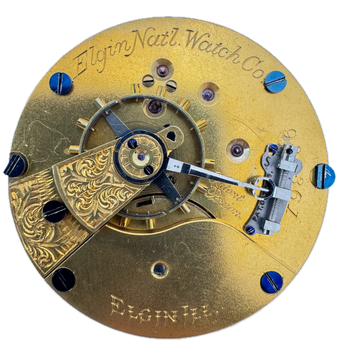 Antique 18s 1882 Elgin 11j Mechanical Hunter Pocket Watch Movement 10 USA
