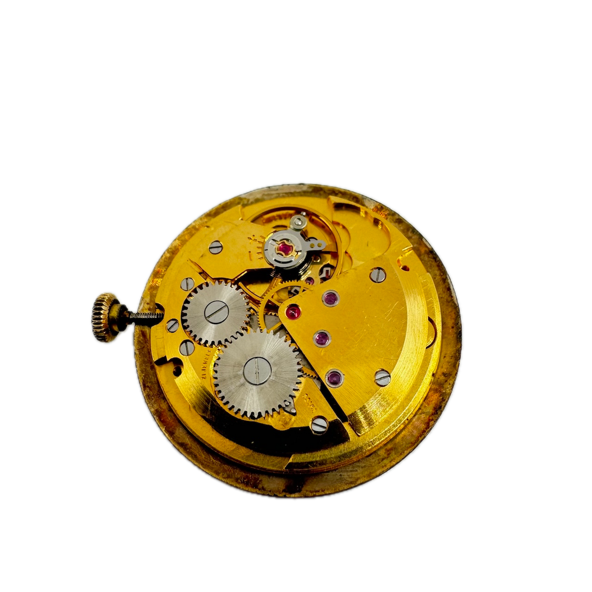 Vintage JW Benson London Mechanical Men's Wristwatch Movement ETA 2391 Swiss