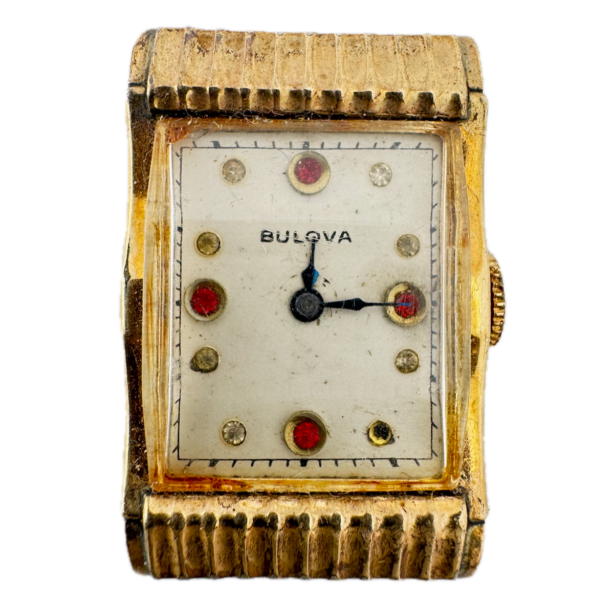 Vintage 21.5mm Bulova 9044 17 Jewel Men's Wristwatch 4AL 10k RGP Jobber Case