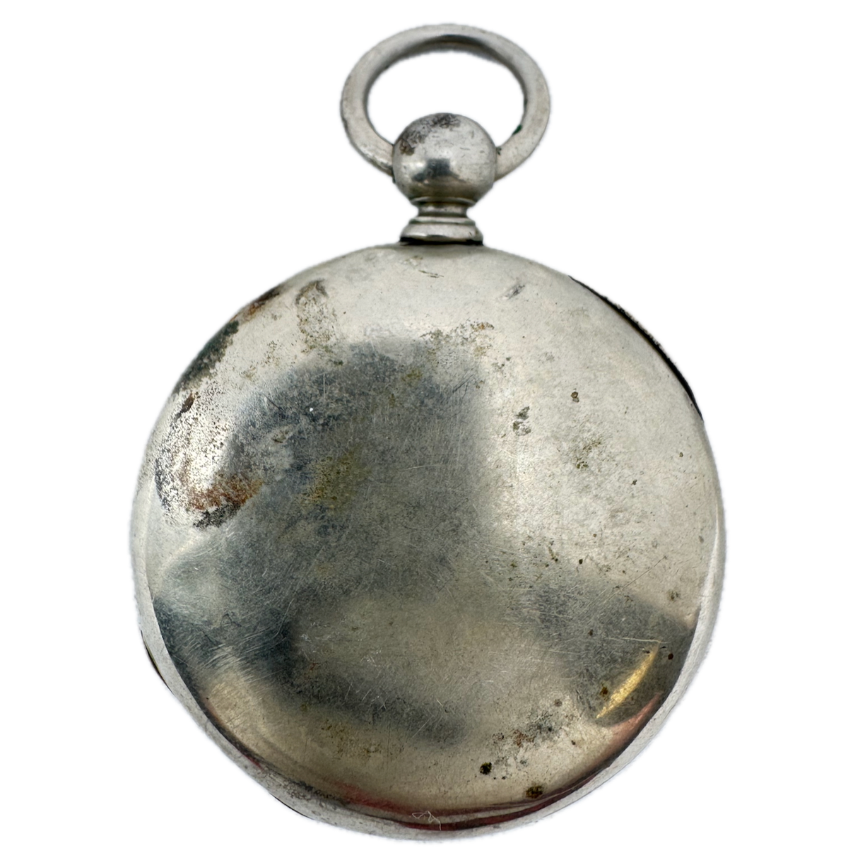 Antique 18 Size Unbranded 3 Ounce Pocket Watch Case for Key Wind Silveroid