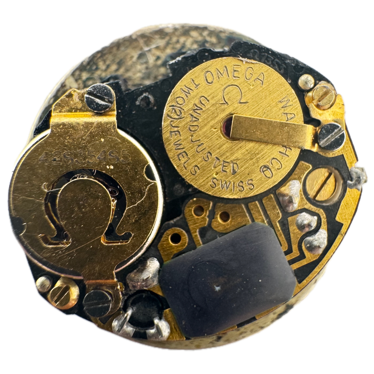 Vintage Omega De Ville Quartz Quartz Ladies Wristwatch Movement Swiss 1979