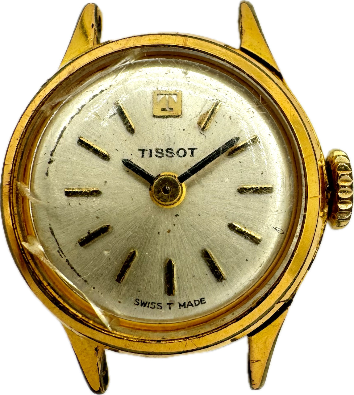 Vintage Tissot 17 Jewel Ladies Mechanical Wristwatch 709 Swiss Gold Tone