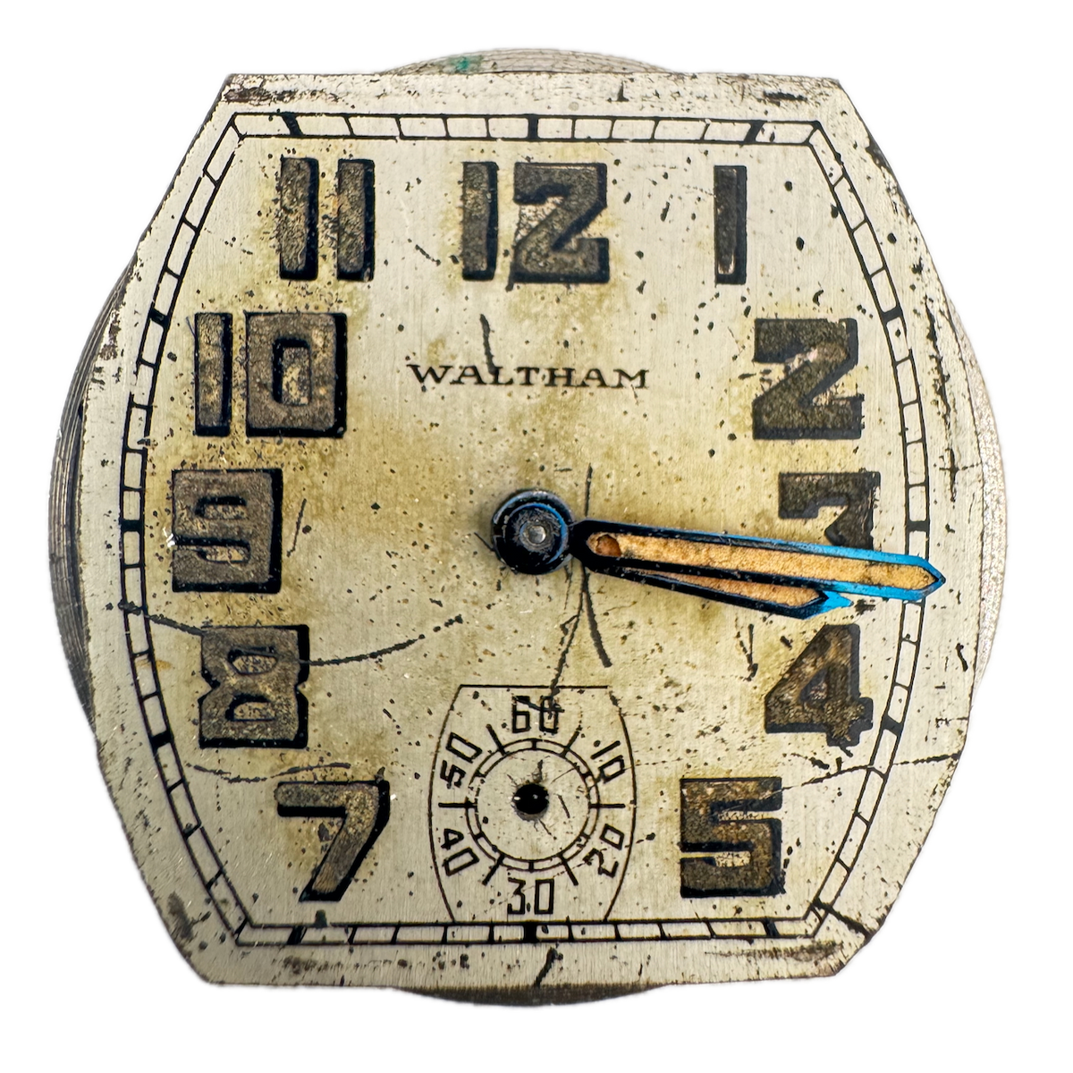 Vintage Waltham Sapphire 15 Jewel Mechanical Men's Wristwatch Movement USA