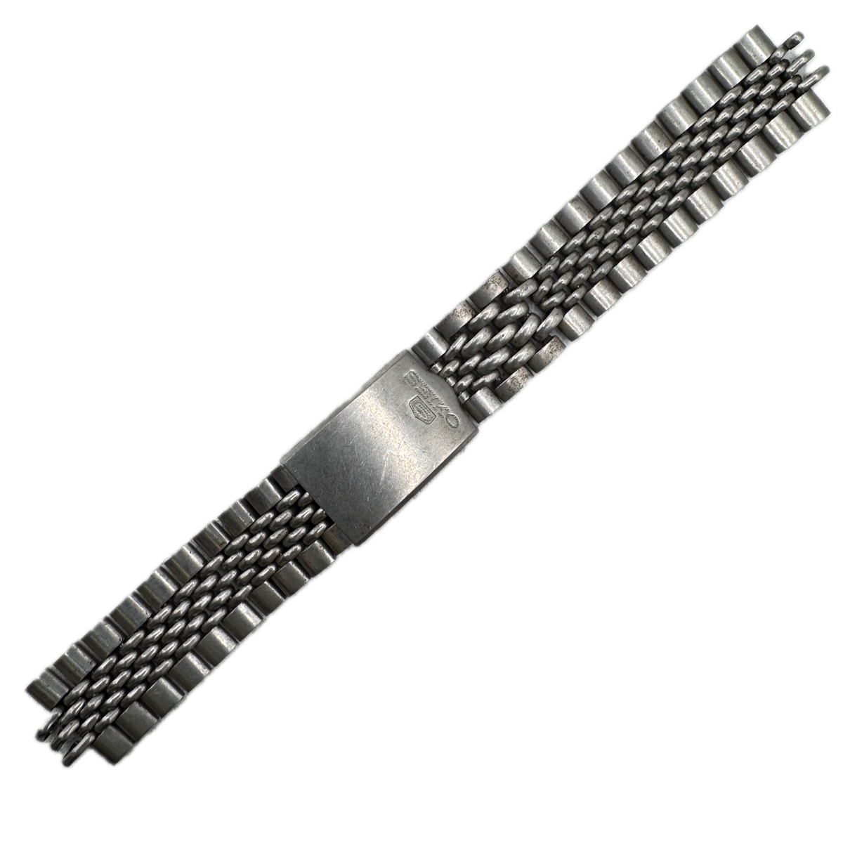 Vintage 18mm Seiko Men's Wristwatch Band Stainless Steel Deployant Clasp USA