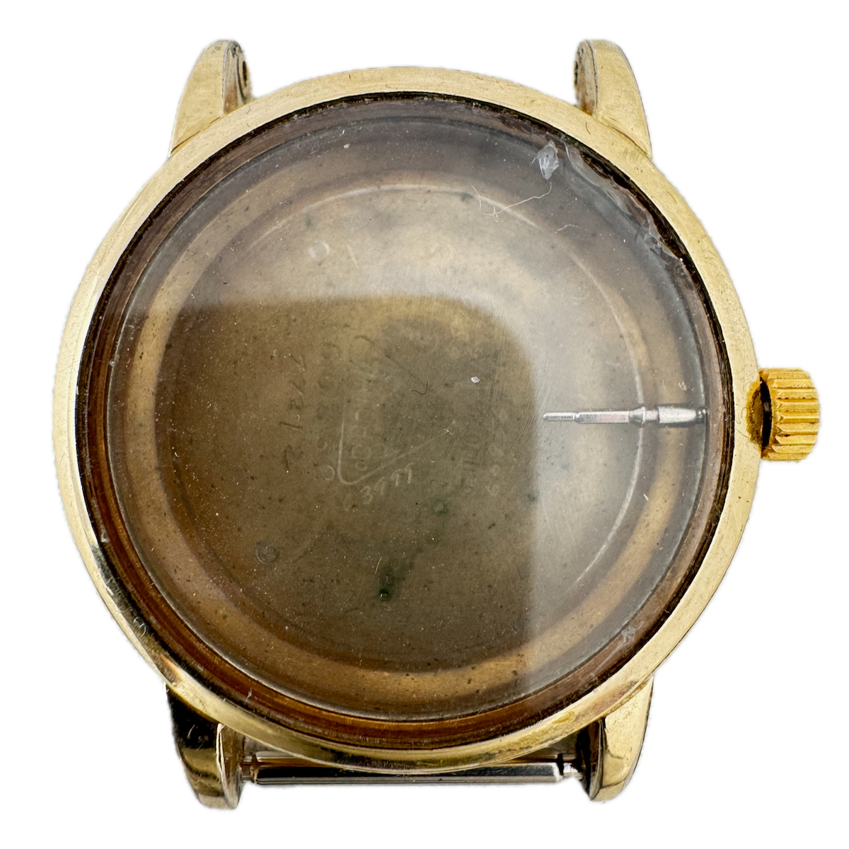 Vintage Omega G6232 Men's Wristwatch Case 33.5mm 14k Gold FilledSwiss