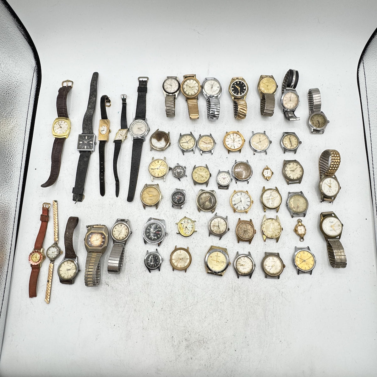 Vintage Timex, Vantage, Towncraft, etc. Lot of 50 Mechanical Wristwatch 10