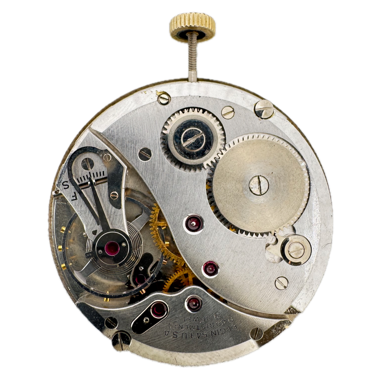 Antique 12s Lord Elgin Buick 21 Jewel Mechanical Pocket Watch Movement 543 USA