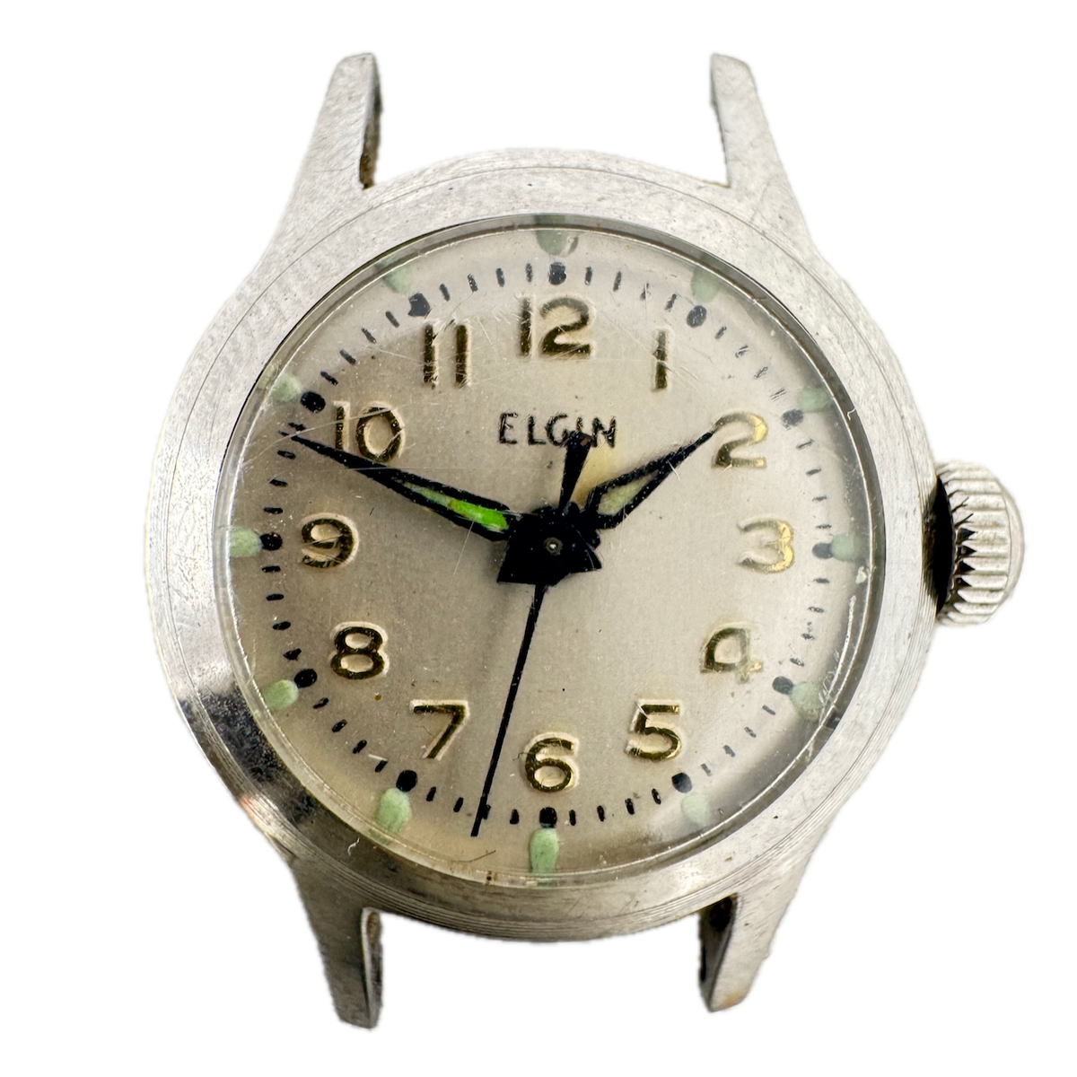 Vintage 21mm Elgin 5058 17 Jewel Ladies Mechanical Wristwatch 632 Swiss