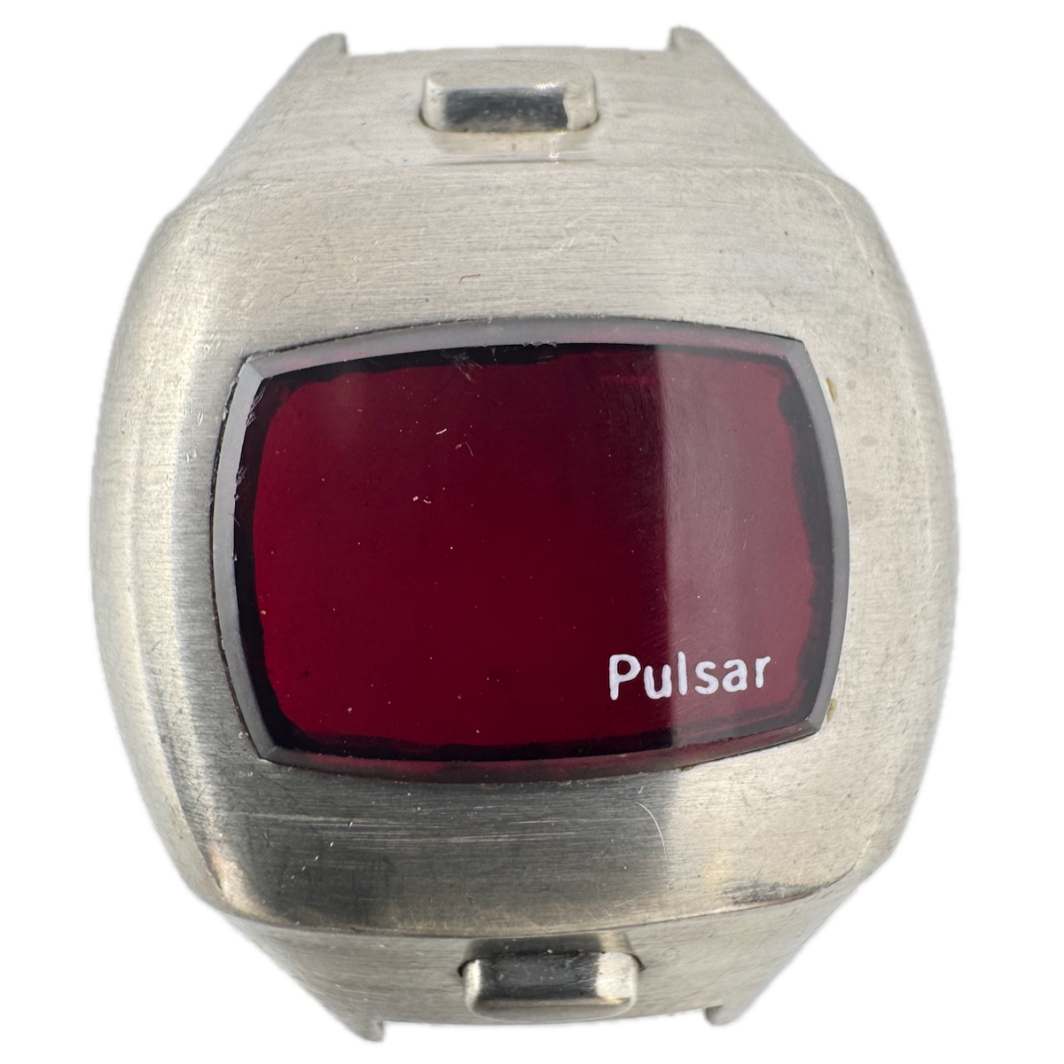 Vintage Pulsar For Ladies Cushion Bezel Ladies Wristwatch Case Stainless Steel