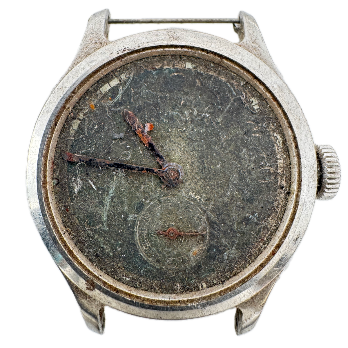 Vintage 33mm Mido 227 17 Jewel Men's Mechanical Wristwatch 6710 Stainless Steel
