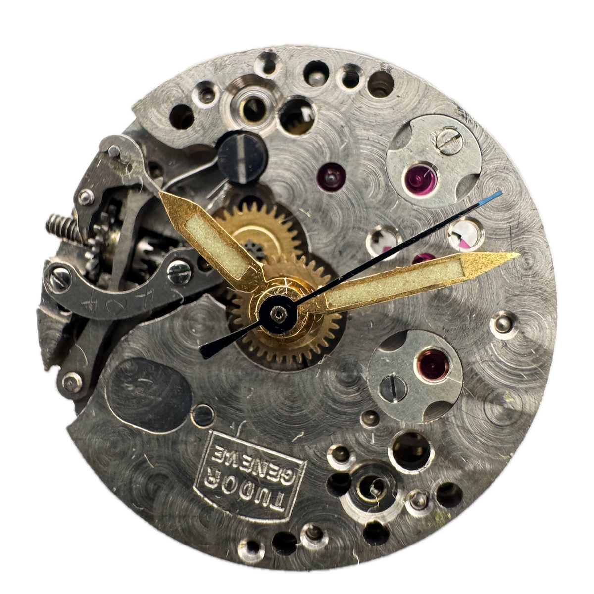 Vintage 17.5mm Tudor No dial Mechanical Wristwatch Movement Tudor 6MR13 Swiss
