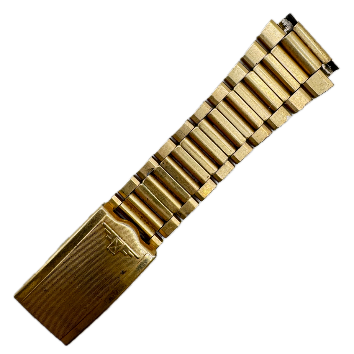 Vintage 17.5mm Longines Men's Wristwatch Band Deployant Clasp Incomplete