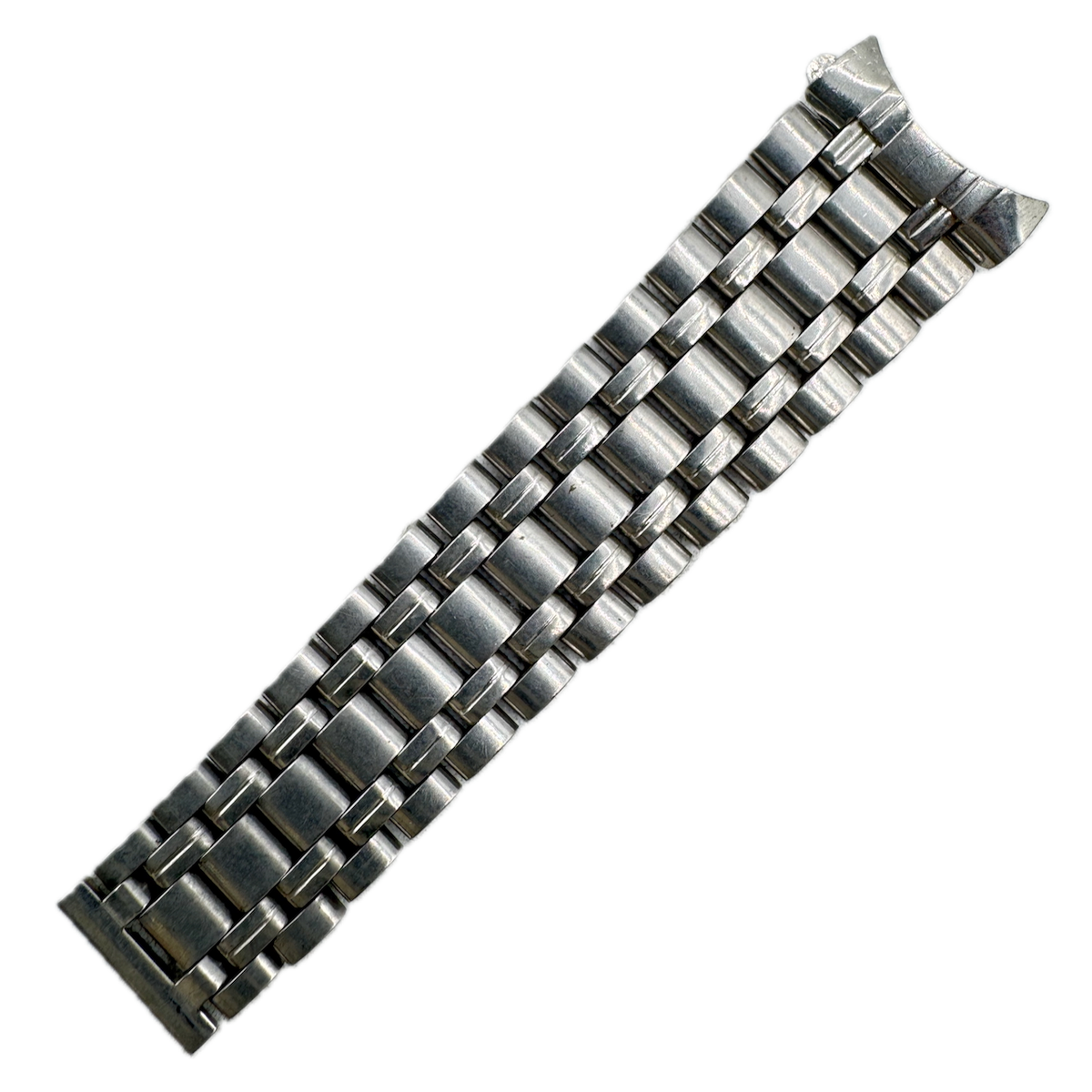 Vintage 20mm Universal Geneve Men's Wristwatch Band Stainless Steel USA