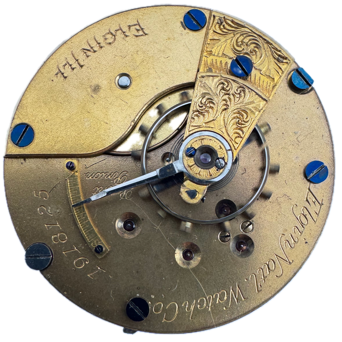 Antique 18s 1886 Elgin 11 Jewel Mechanical Pocket Watch Movement 10 USA