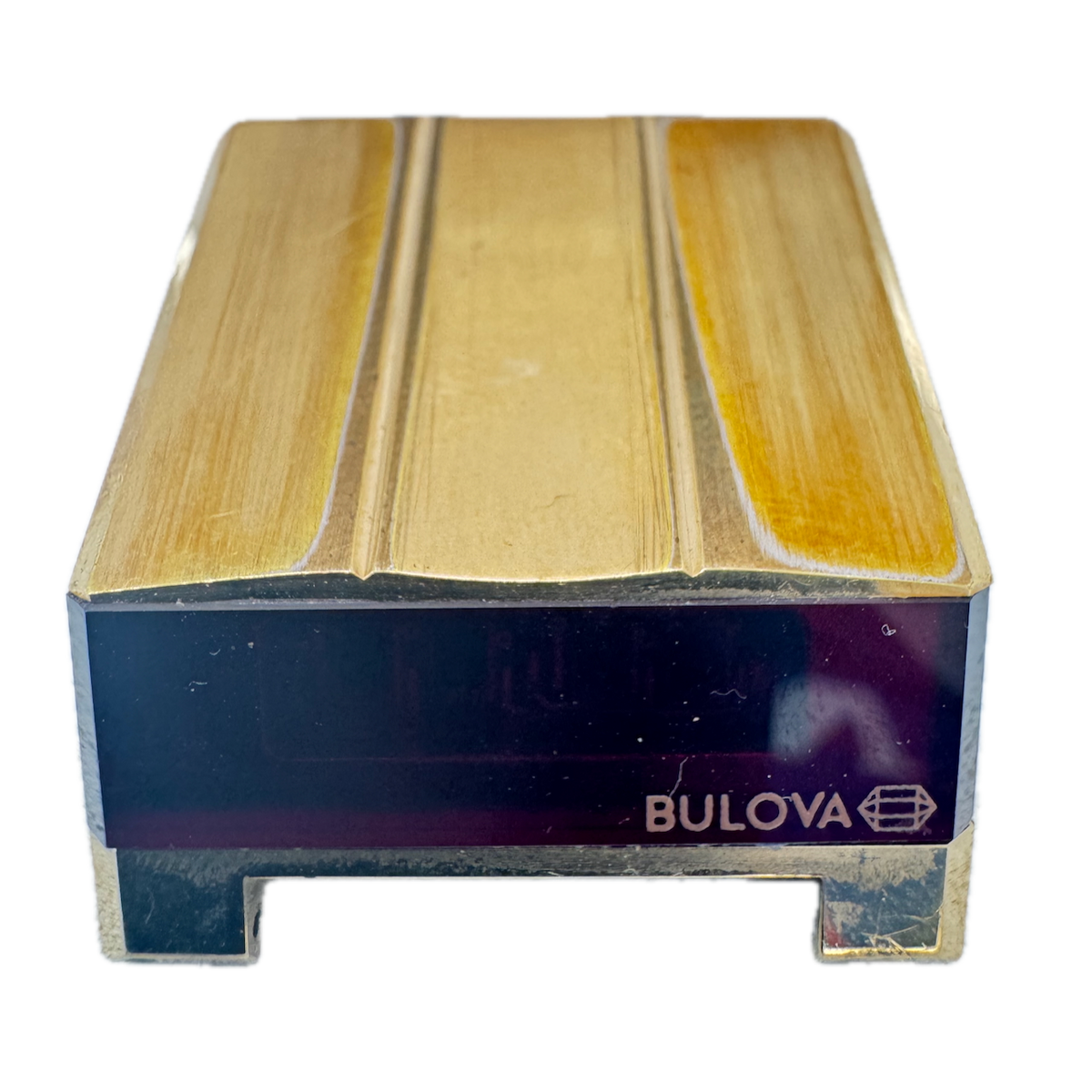 Vintage 30.5mm 1976 Bulova Computron Men's Digital LED Wristwatch USA Steel