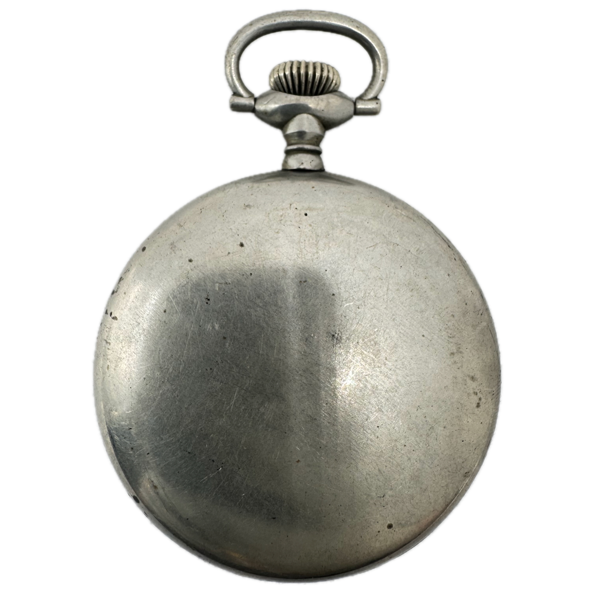 Antique 18s Philadelphia Smooth Bezel Open Face Pocket Watch Case Silverode USA