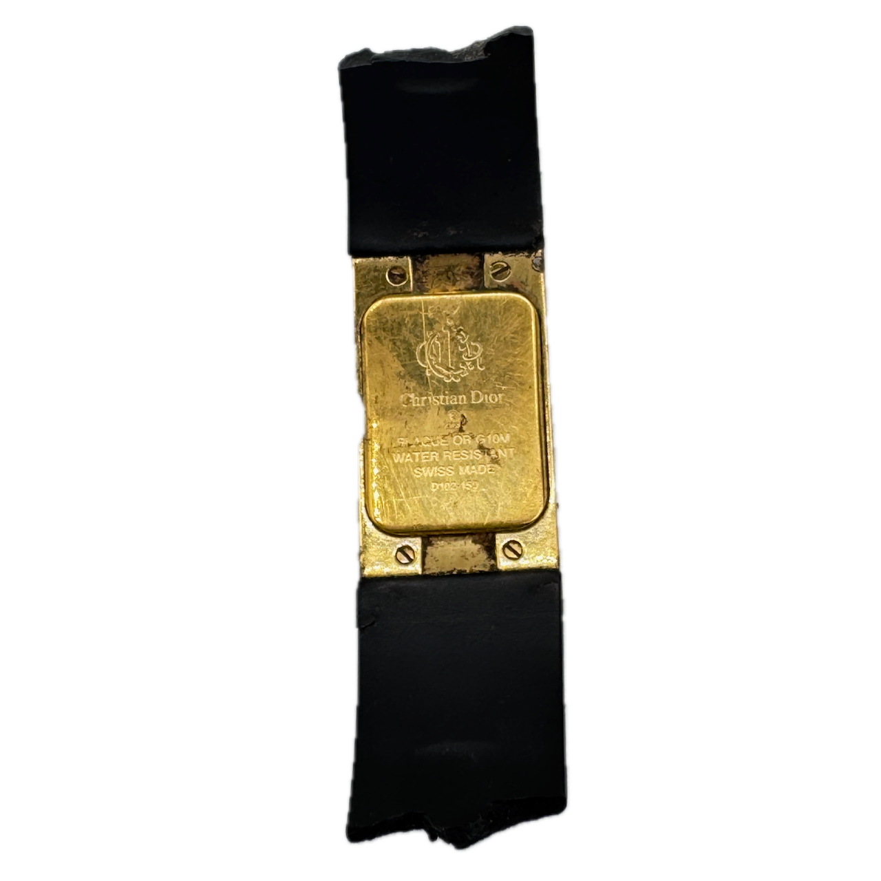Vintage Christian Dior D102-150 Les Montres Ladies Quartz Wristwatch Gold Plated