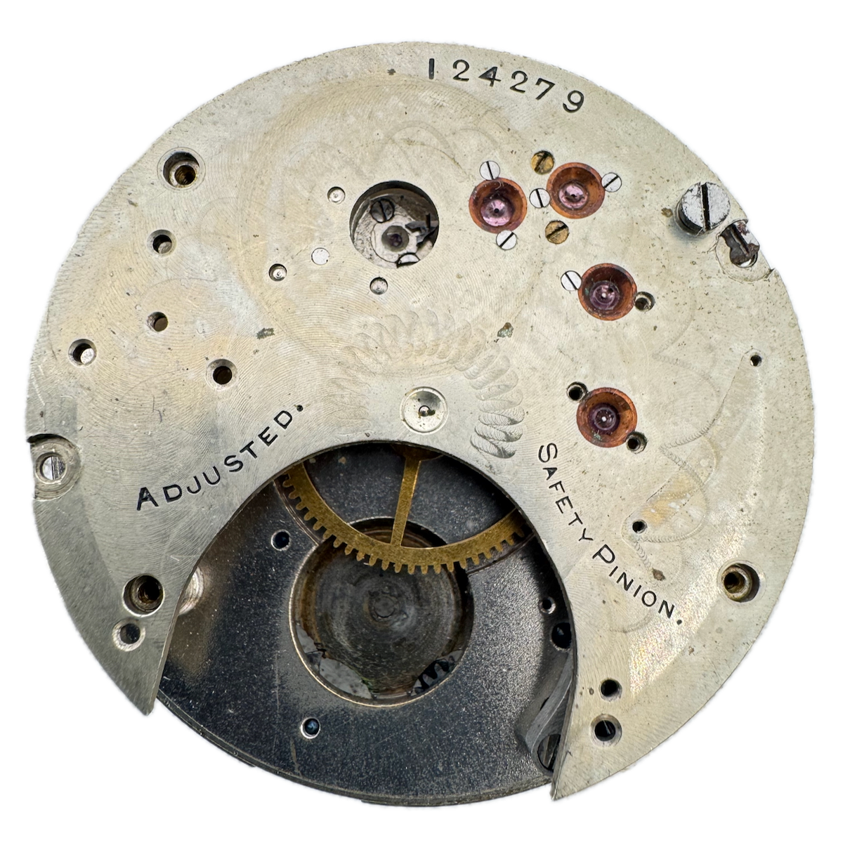 Antique 18s 1888 Columbus 15 Jewel Mechanical Hunter Pocket Watch Movement USA