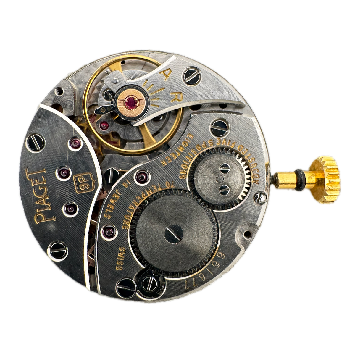 Vintage 21mm Piaget High Grade Mechanical Ladies Wristwatch Movement 9P Swiss