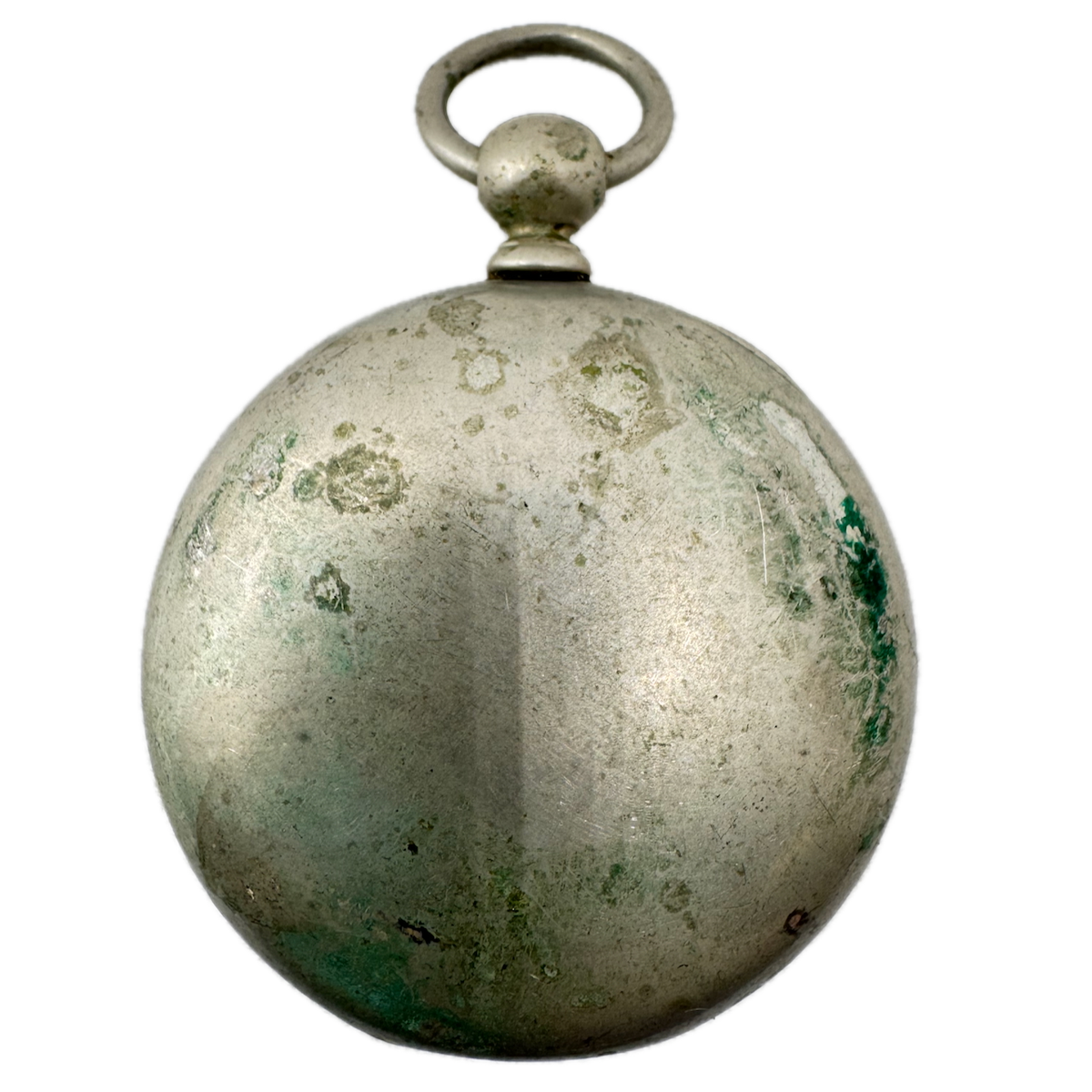 Antique 18s Keystone Open Face Pocket Watch Case for Key Wind Silveroid USA