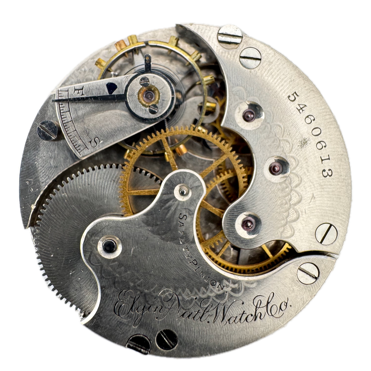 Antique 6s 1894 Elgin 11j Mechanical Hunter Pocket Watch Movement 119 USA