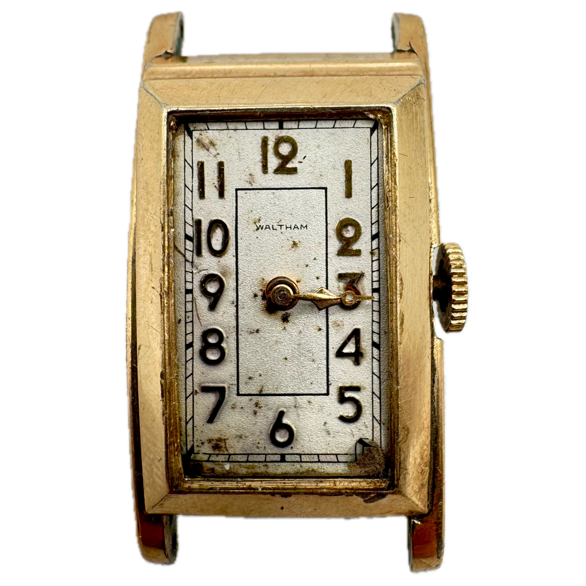 Vintage Waltham Rite Angle 17 Jewel Men's Mechanical Wristwatch No. 737 Plated