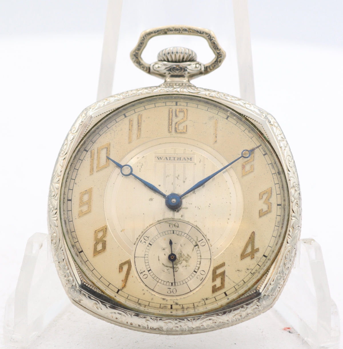 Waltham Pinstriped Cushion 1931