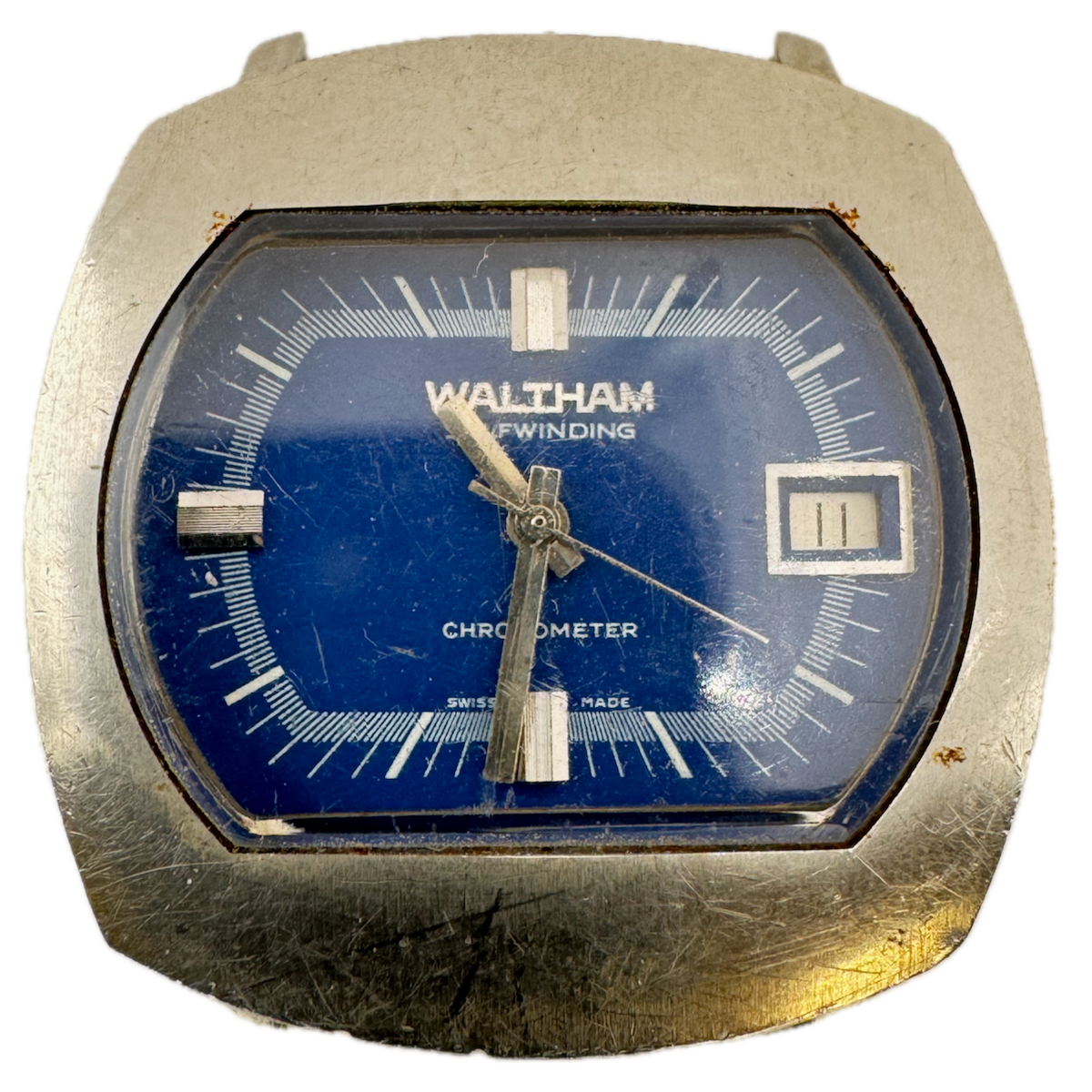 Waltham Chronometer Blue Date