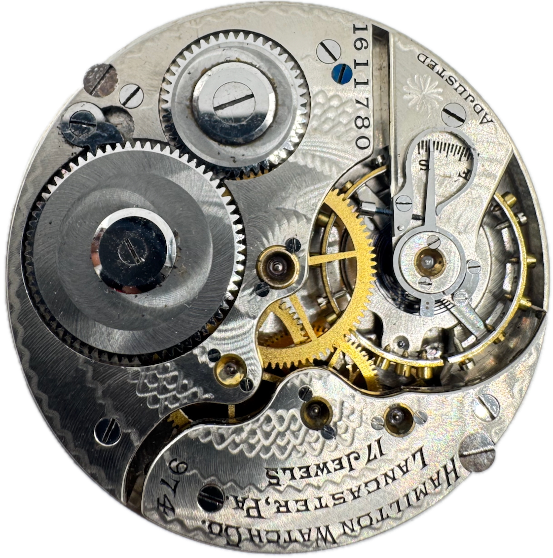Hamilton Electric Special w Masonic Dial