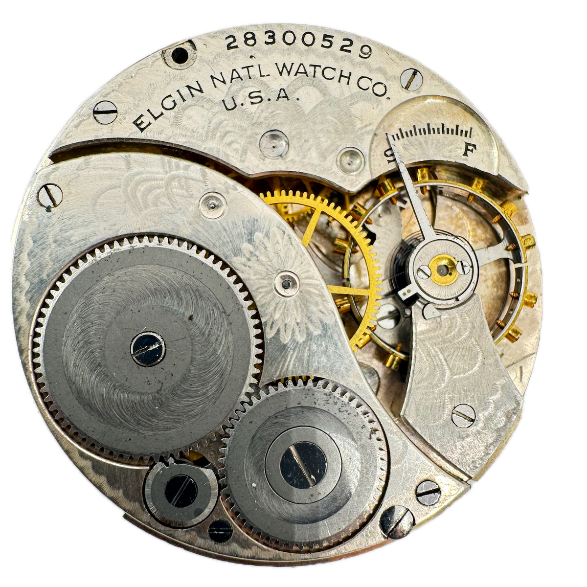 Elgin Silver Dial 1925