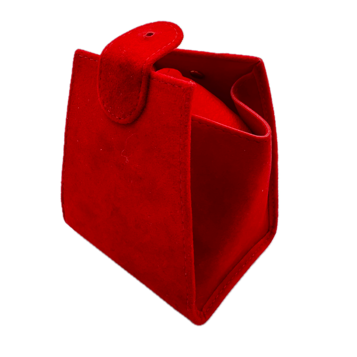 Omega Red & Gold Watch Pouch