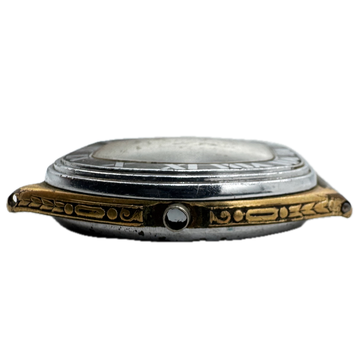 Elgin With Black Enamel Bezel