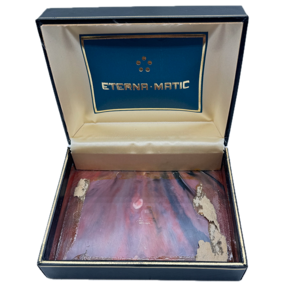 Eterna-Matic Black Hinged