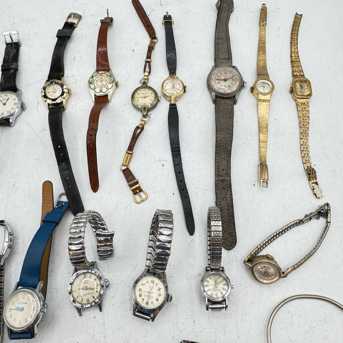 Bulova, Westclox, Timex, etc. Lot of 50