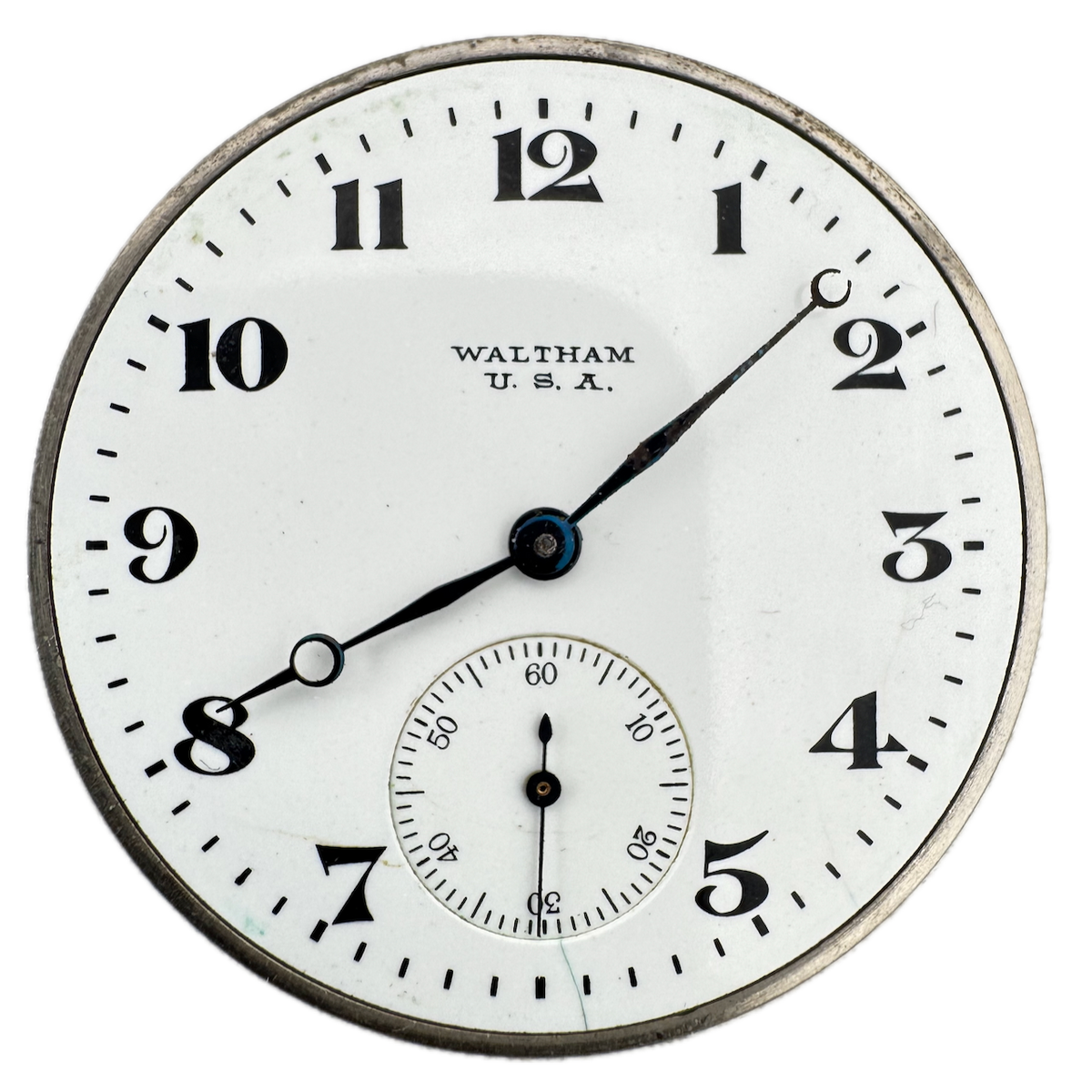 Waltham White Dial 1918