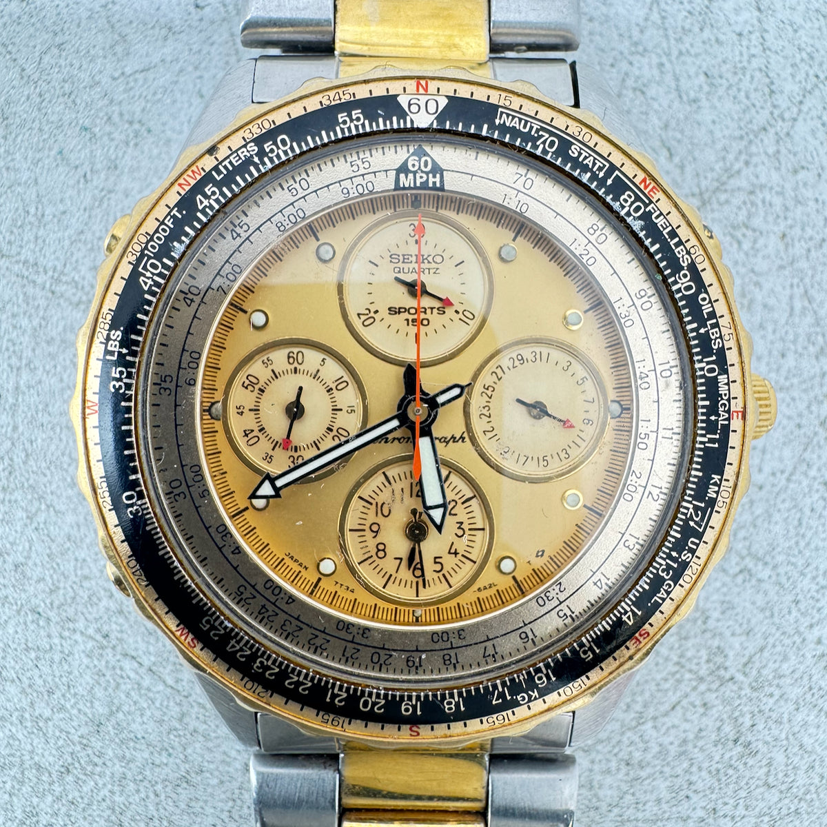 Seiko Flightmaster 7T34-6A00