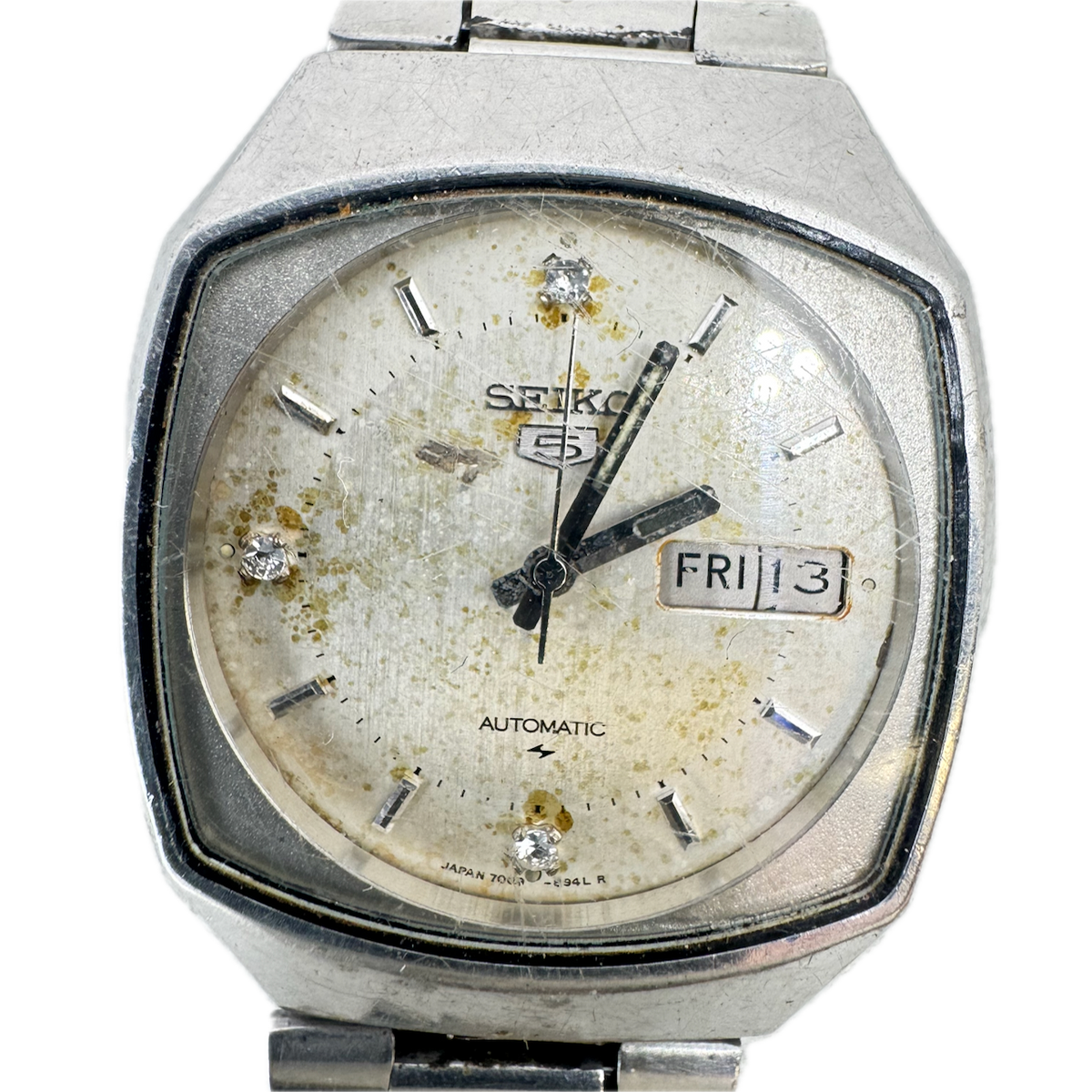 Seiko 5 Spanish Day Date 7009-5200