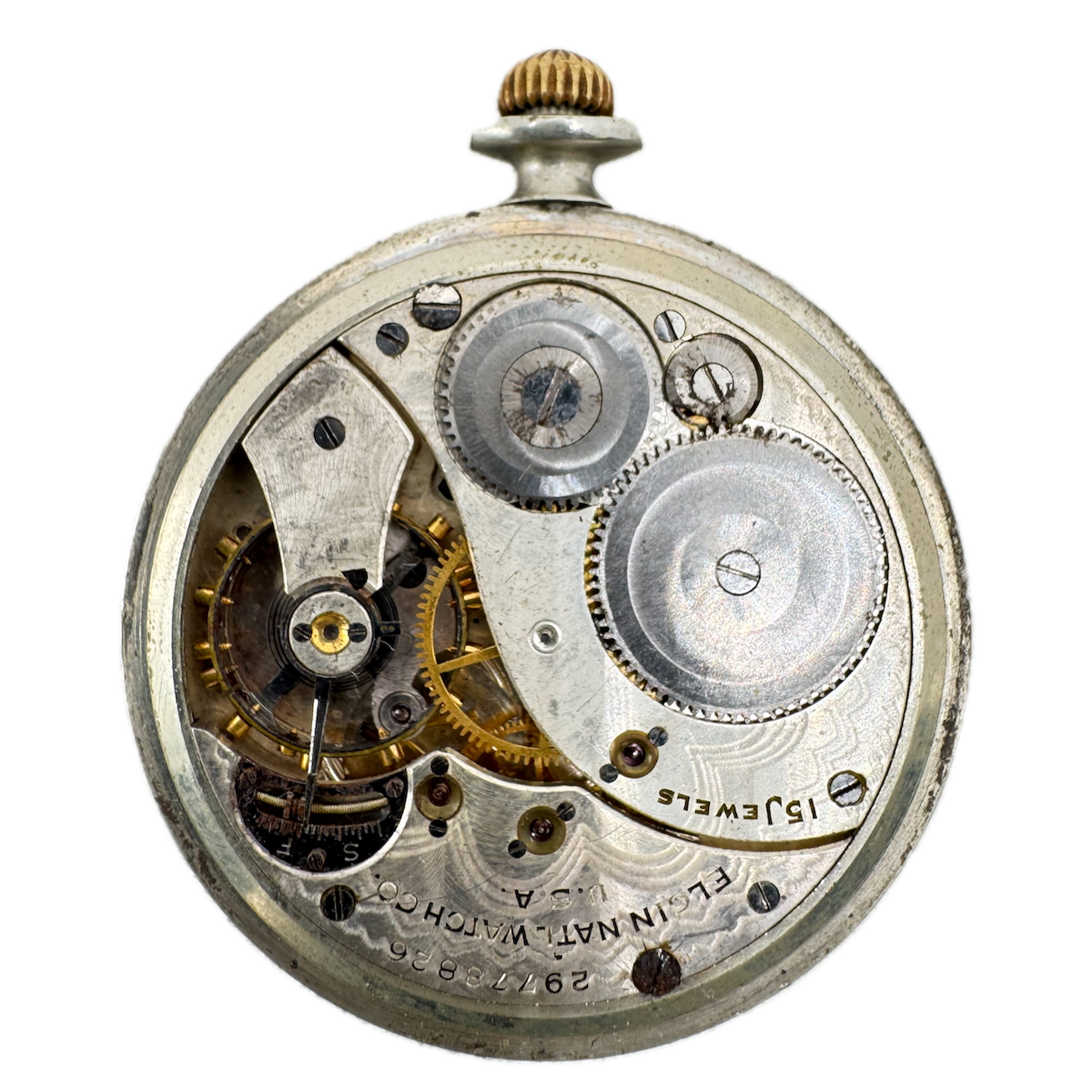Elgin Silver Dial 1927
