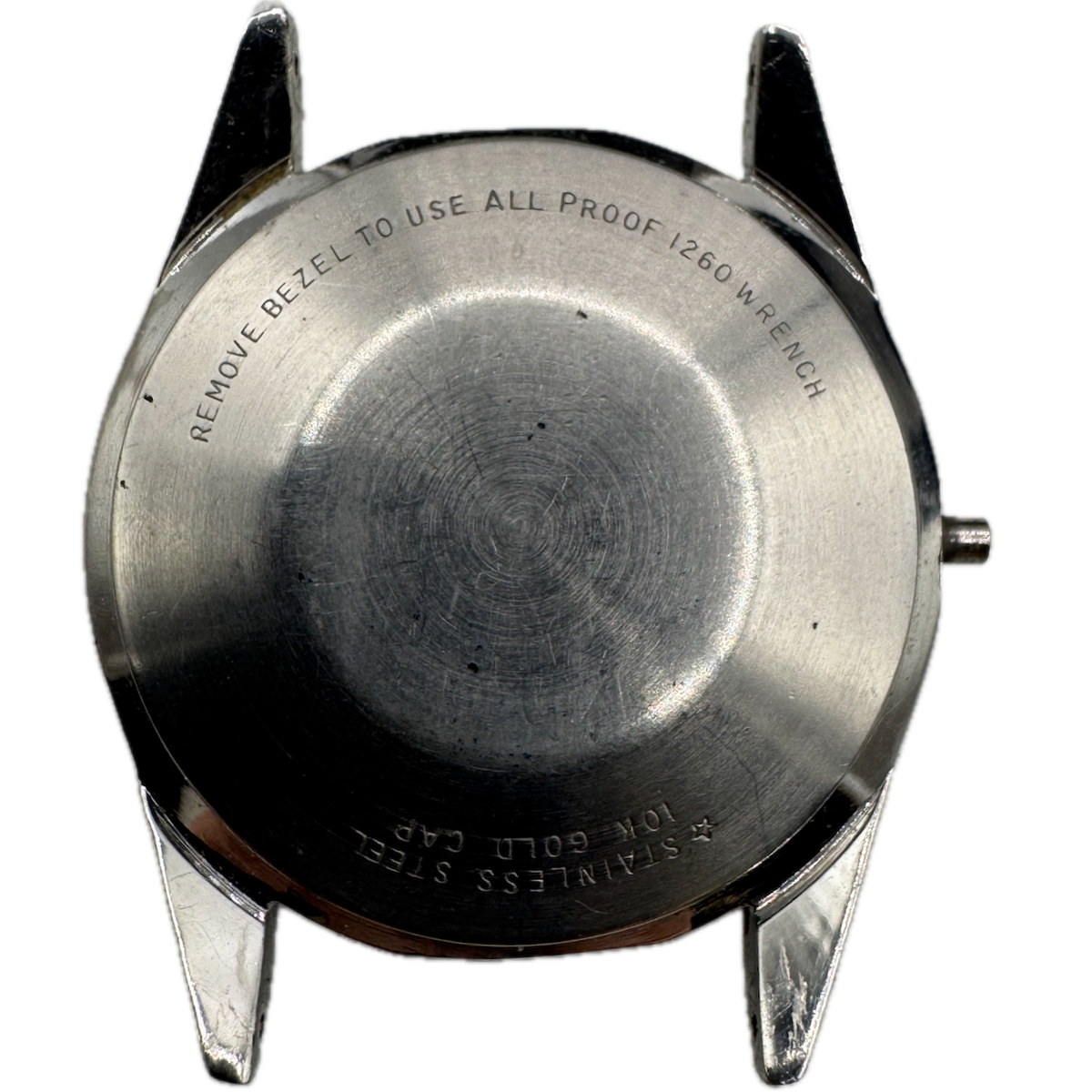 Wittnauer Silver Sunburst Date